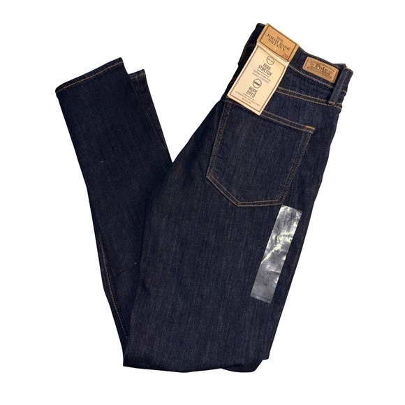 Polo Ralph Lauren Denim - Polo Ralph Lauren High Rise Skinny Jeans 28 Indigo Dark Wash Stretch Denim NEW